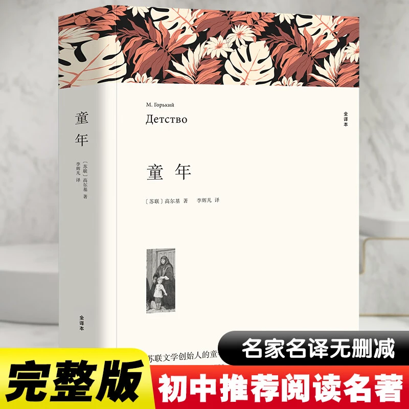 童年高尔基正版初中生青少年版中小学生课外小说经典文学正版