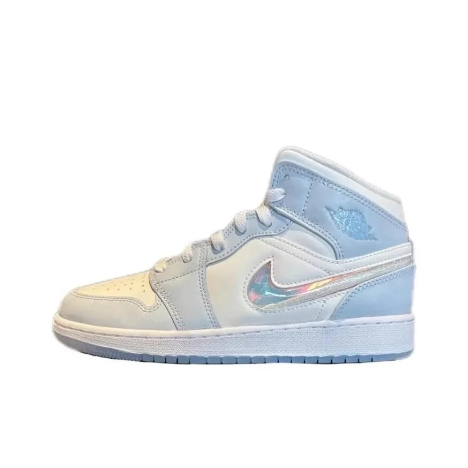 Nike耐克 Air Jordan 1 Mid SE 运动 防滑耐磨 篮球鞋 FQ9117-400