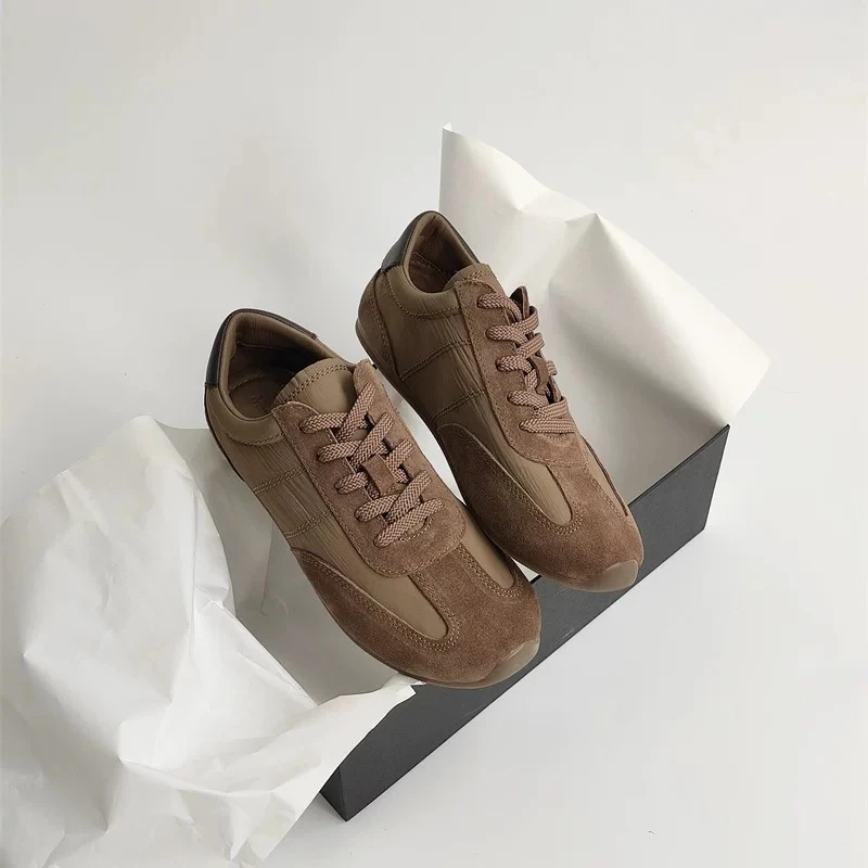 【OROSCURO】复古拼接休闲德训鞋0312