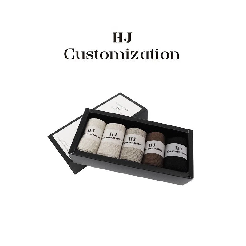 【 H·J 】“羊绒袜”秋冬保暖软糯舒适精纺羊毛羊绒袜371