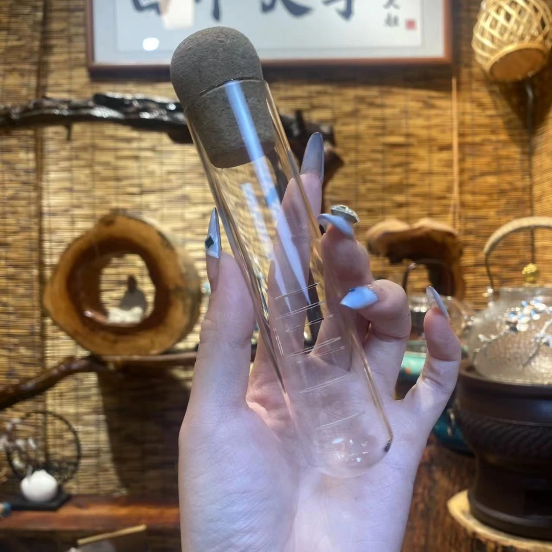 试管茶漏  调料漏 高硼硅材质（100171）