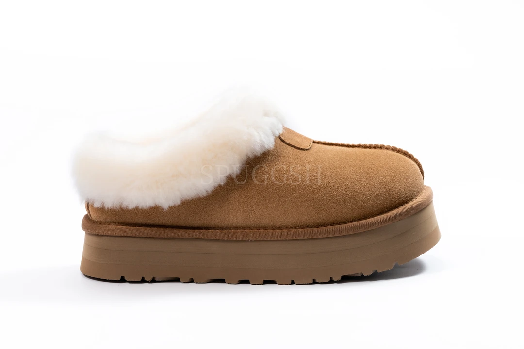 【薄厚底塔次特】2024年新款厚底雪地靴时尚简约百搭保暖冬季舒适