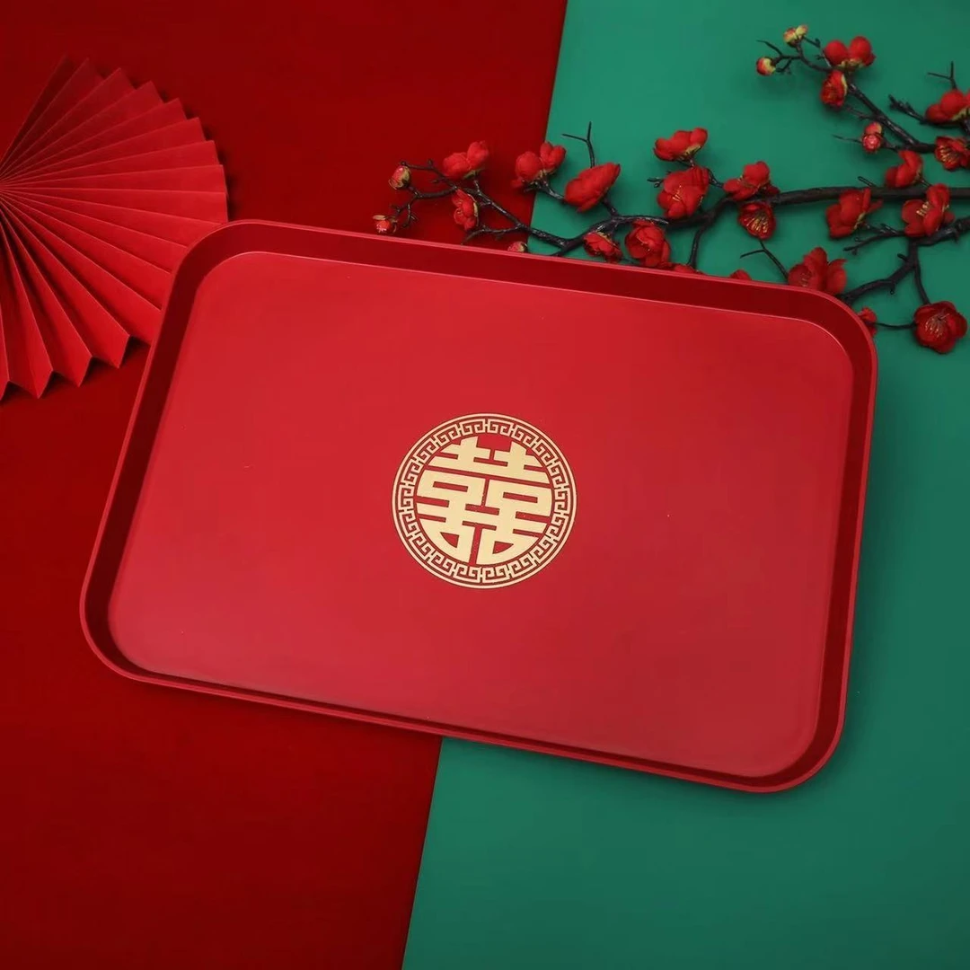 结婚敬茶改口敬茶托盘