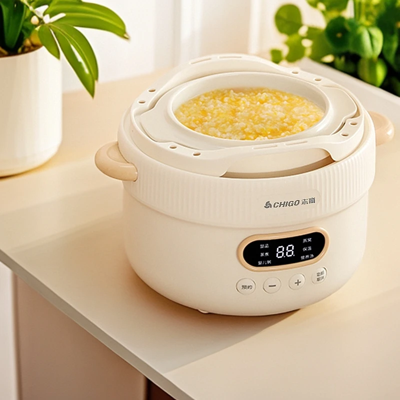 志高电炖锅宝宝煮粥锅婴儿辅食锅煲汤电炖盅隔水炖家用煲炖汤锅