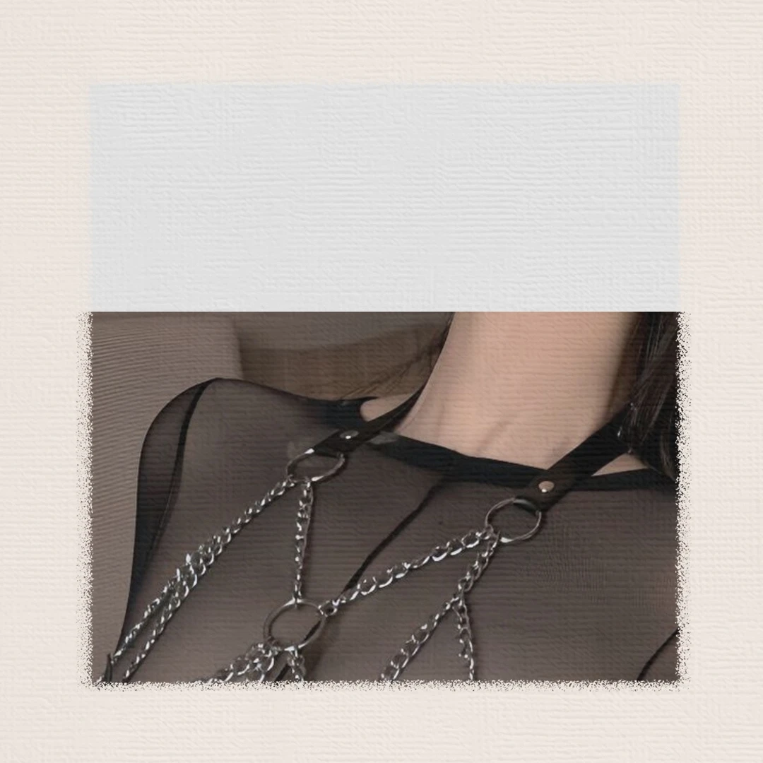 【性感链条2】cosplay女装黑丝连体衣修身纯欲风影视网红同款火辣