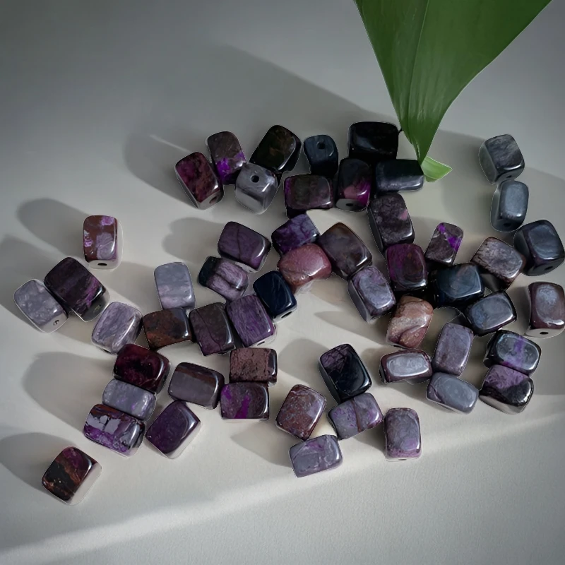 正品南非舒俱来手链单珠 苏纪石吊坠手镯手串 皇家紫樱花丝绒