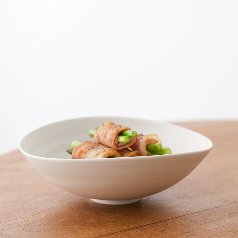 曼叙面碗家用2024新款景德镇陶瓷碗手工简约日式汤面碗酸奶碗餐具