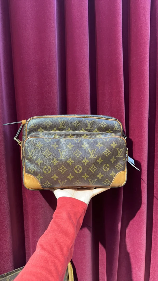 95新 LouisVuitton/路易威登 全原横版双层相机