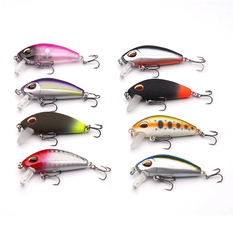 1#出口日系品牌缓沉摇摆型米诺 S845微物饵翘嘴 红稍青稍鲈鱼专用