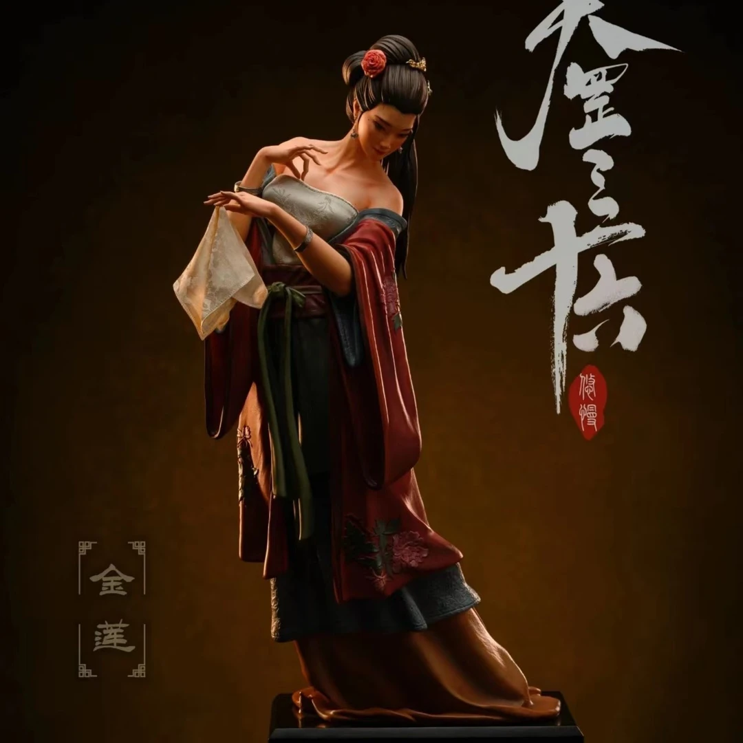 悠慢潘金莲1/6雕像现货全款链接勿乱拍 三十六天罡系列 国风手办