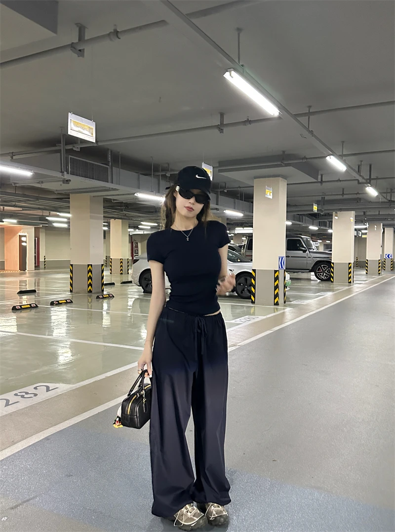 【OPENING自制】夏日百搭圆领纯色修身显瘦T恤  多色入~