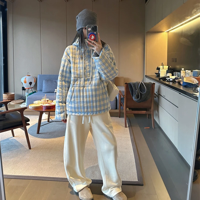 【OPENING自制】百搭抽绳纯色宽松休闲裤香蕉裤