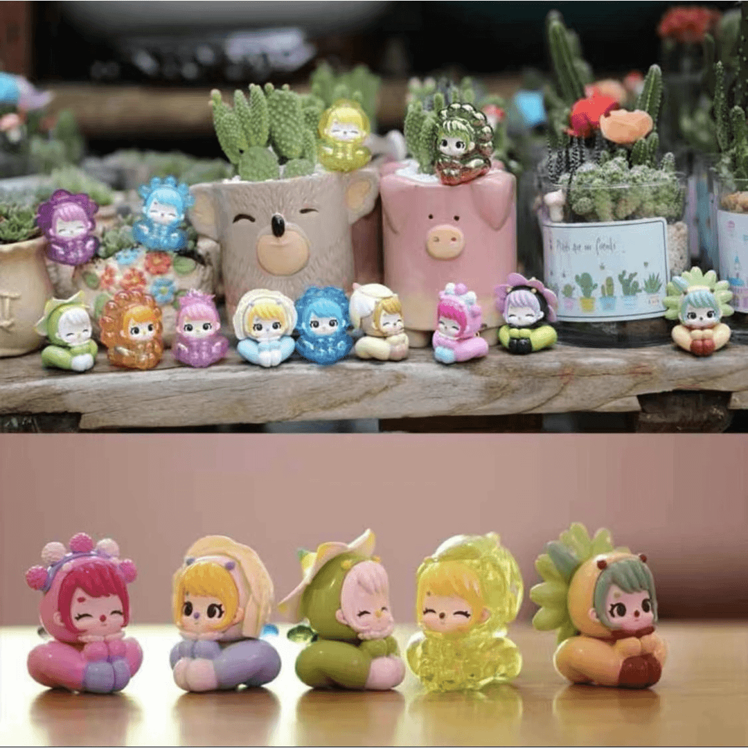 【39.9加加乐】甜蜜花精灵萌粒系列盲盒潮玩摆件周边惊喜系列盲盒