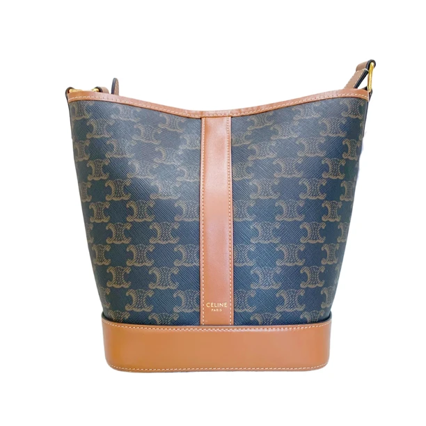 99新 Celine/思琳 老花水桶小号九八新