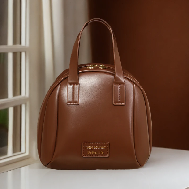 年多多新款大容量巨能装贝壳化妆包大号女便携式化妆品收纳盒袋包