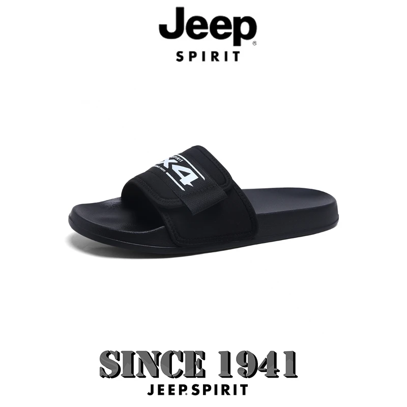 JEEP吉普2024夏季新款户外休闲拖鞋时尚百搭户外沙滩鞋夏季拖鞋
