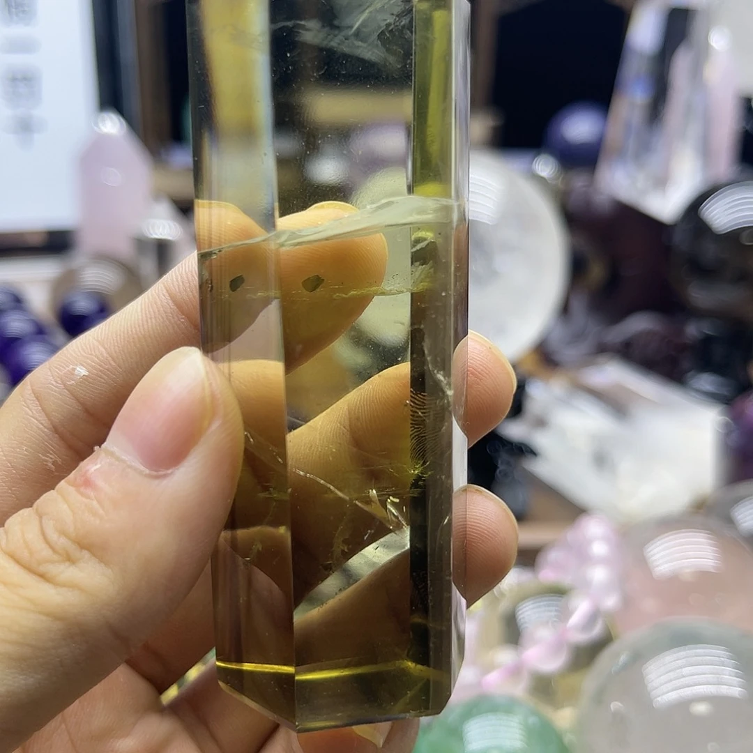 水晶水晶柱未镶嵌