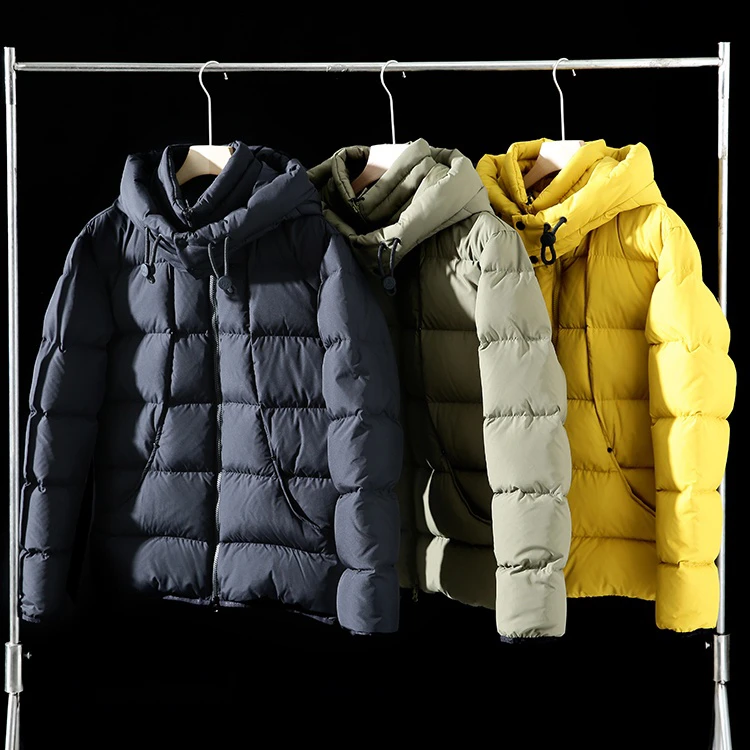 户外机能防风防水！外贸情侣款秋冬时尚立领羽绒服外套休闲