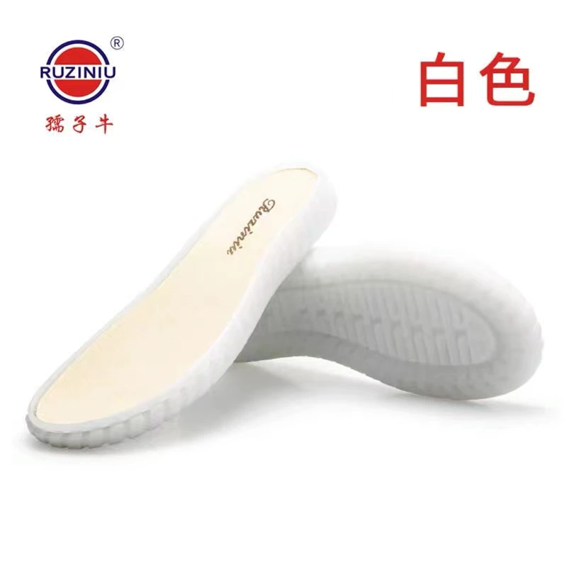 白色水晶底防滑孺子牛手工钩鞋编织牛筋柔软夏季凉鞋鞋底拍5发6
