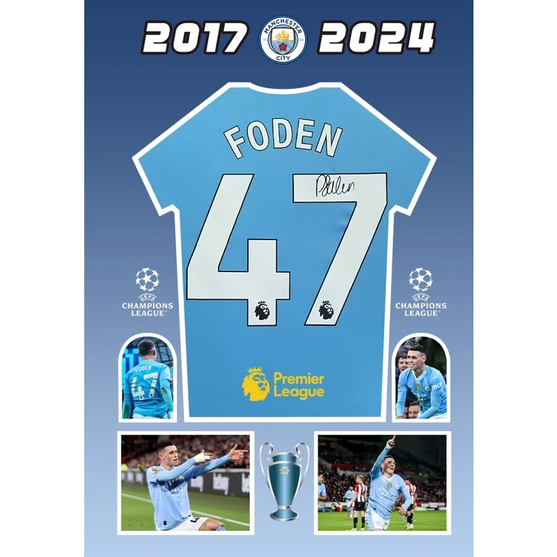 128福登球衣晶瓷画