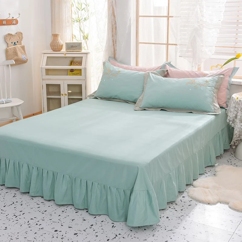 101-200韩式简约床裙床单