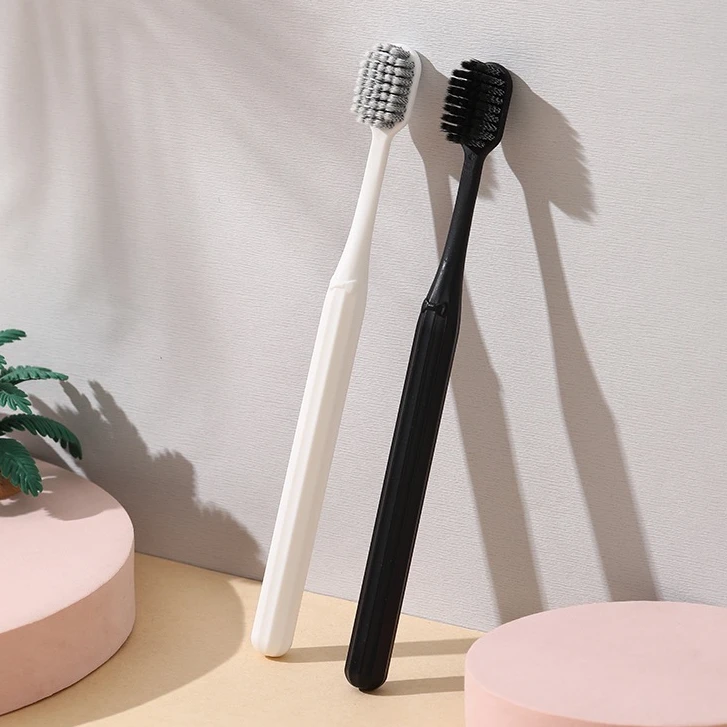 整箱牙刷（一箱12支）清洁刷软毛螺旋柔软家庭家用刷头套装