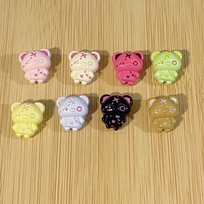 【曼曼甄选】合金重工暴力熊 手机饰品配件diy精品定制