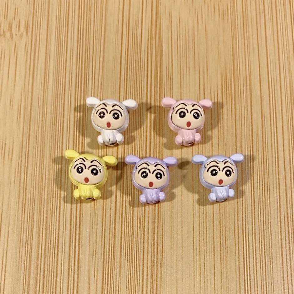 【曼曼甄选】合金拼接小白与小新 手机链配件diy精品定制