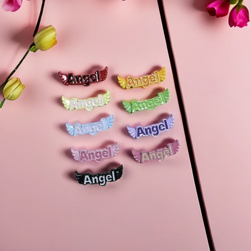 【曼曼甄选】天使字牌 Angel字牌DIY手机链配件 合金配件 合金字牌