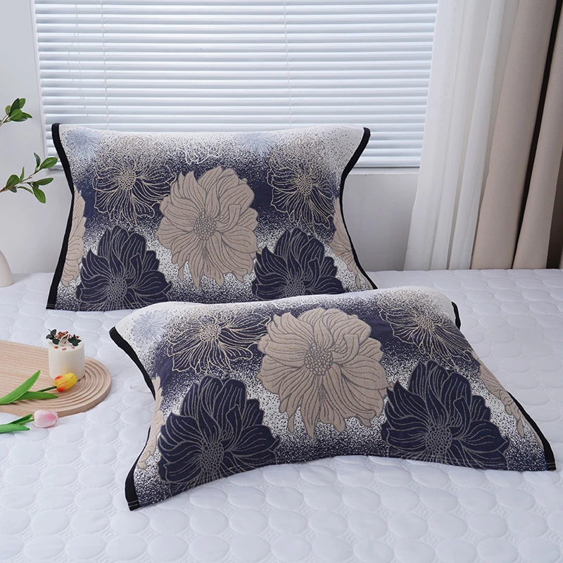 纯棉枕巾繁星52*75亲肤柔软透气长绒精梳不起球不掉色不点色双面