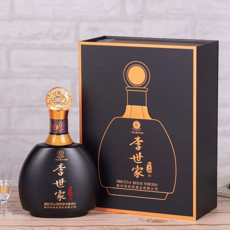 李世家传承30酱香之父酱香型白酒酒厂直营53度500