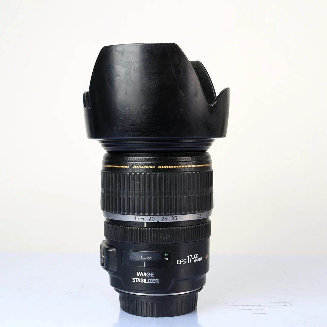 99新 Canon/佳能 EFS 17-55 F2.8防抖镜头残幅镜皇广角变焦效果好