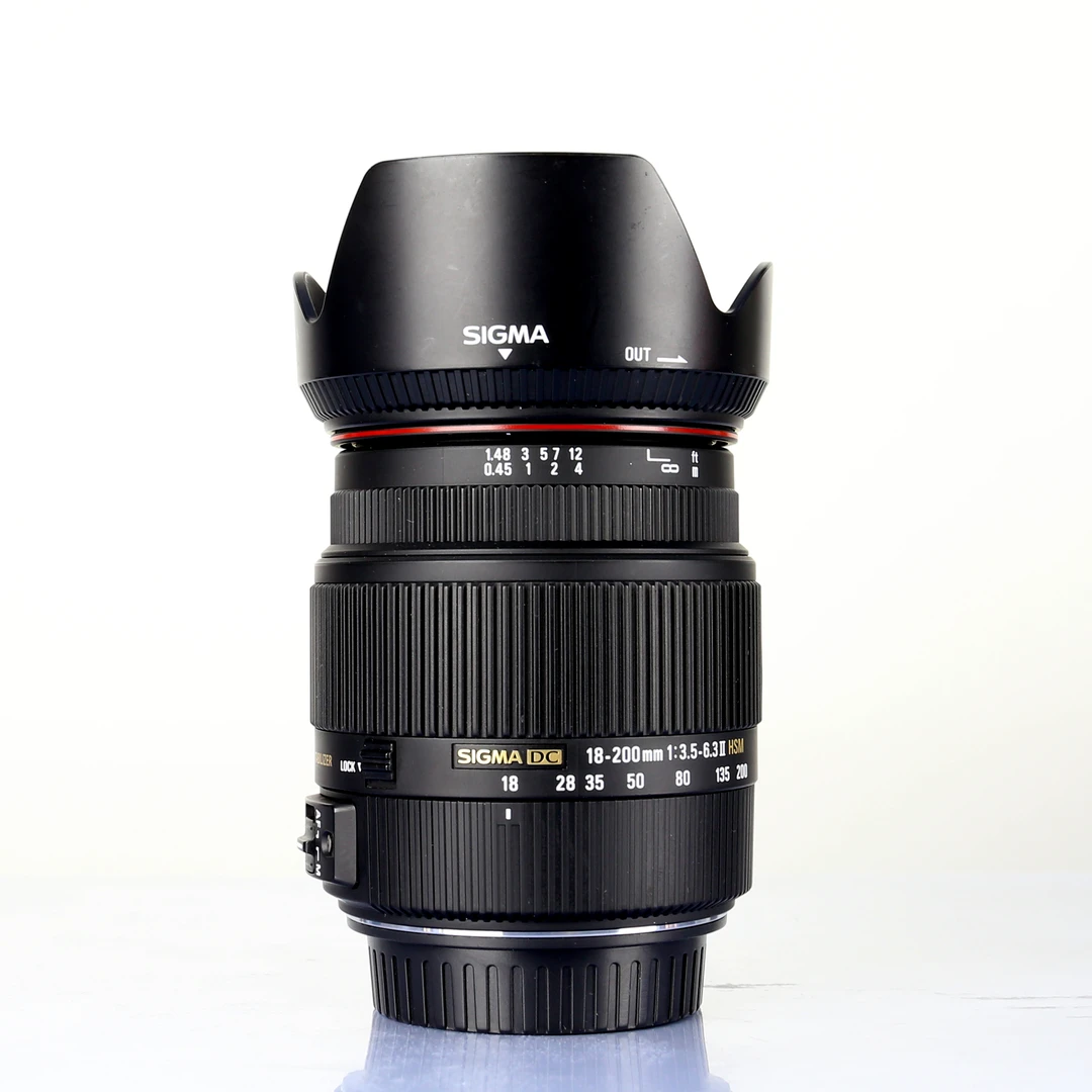99新 Sigma/适马 EF 18-200 F3.5 2代镜头 佳能用 防抖一镜走天下