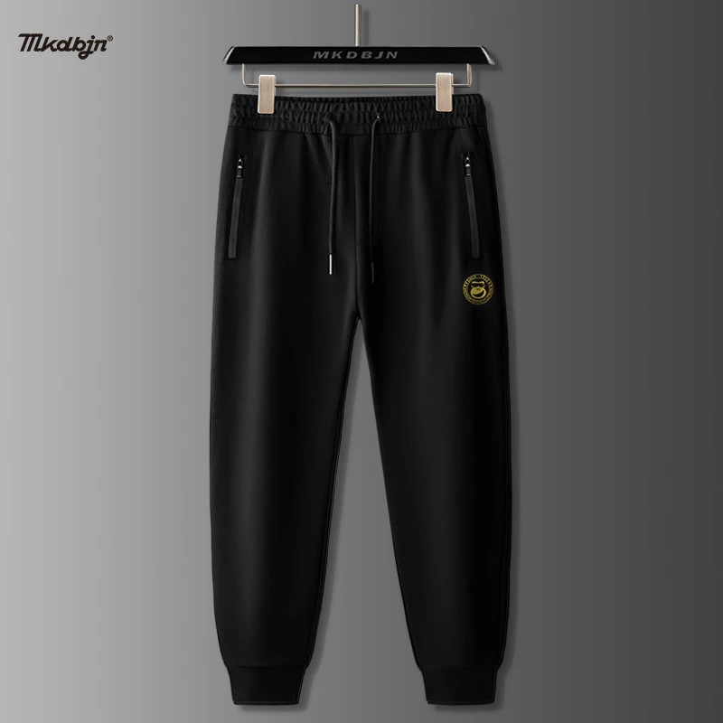 DY7352大码男装秋冬休闲长裤潮流休闲特大号胖人男士宽松运动裤