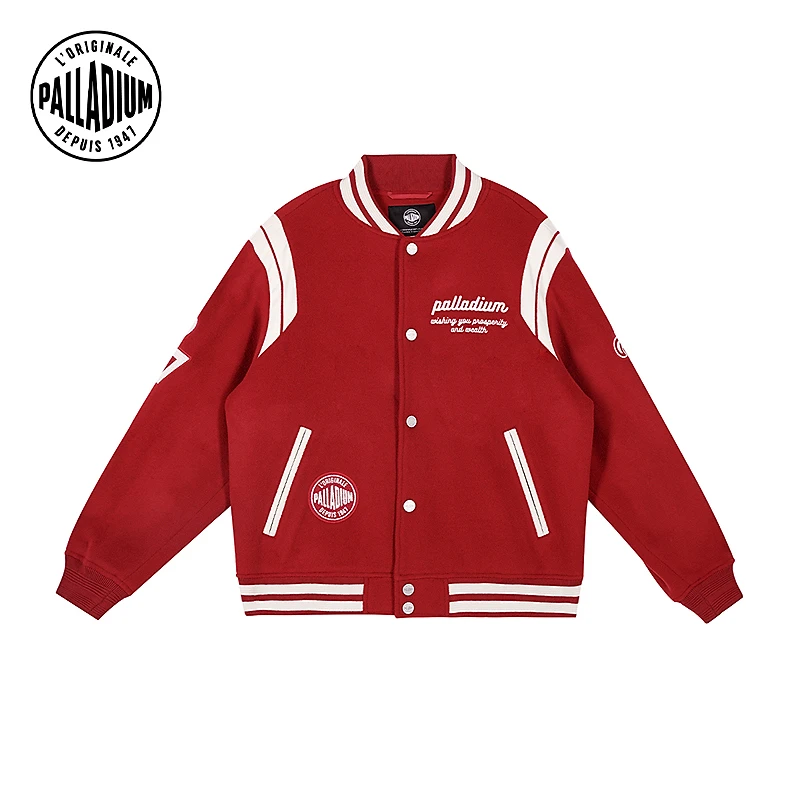PALLADIUM/帕拉丁情侣款潮流百搭棒球夹克1010367