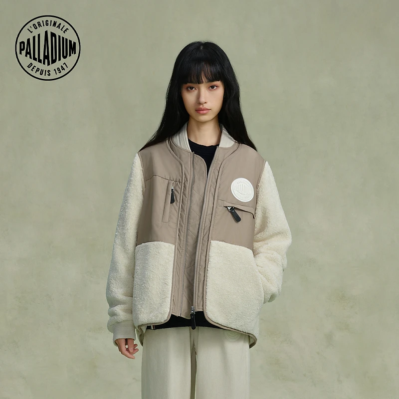 帕拉丁冬季女款棉服宽松长袖休闲时尚潮流短棉服198942