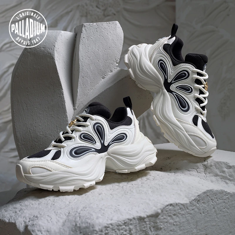 【PALLADIUM帕拉丁】夏季运动透气男女款增高百搭老爹鞋花瓣鞋99349