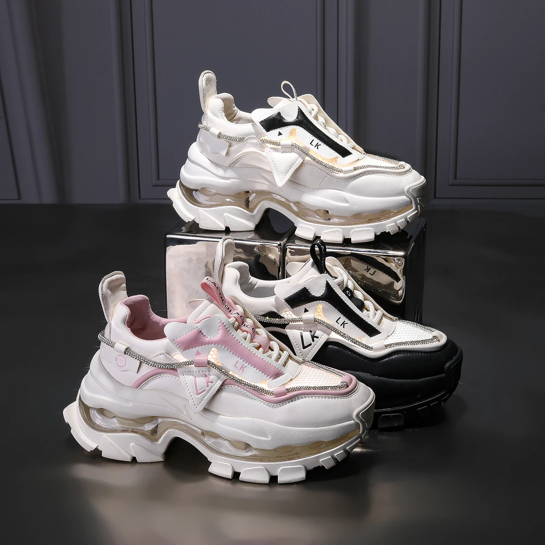 【断码福利】●小星辰●增高8cm欧版老爹鞋时尚厚底女士鞋ins 007-1