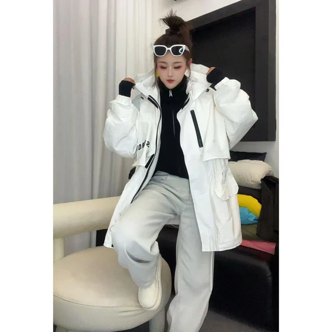 「彤彤同款」保暖加毛冲锋衣9902