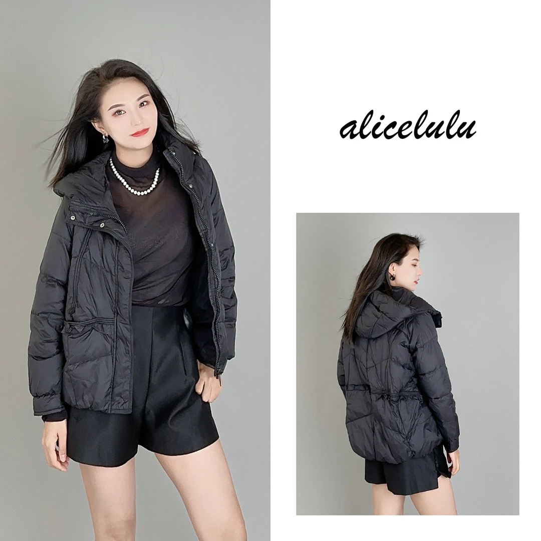 1 ALICE “小橘灯”羽绒服 优雅明媚 柔美花边 S2139806Tr