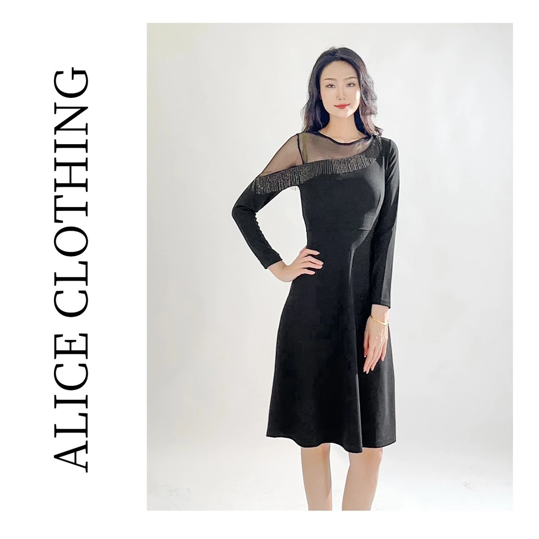 1 ALICE 高定系列轻奢气质连衣裙 S2130259