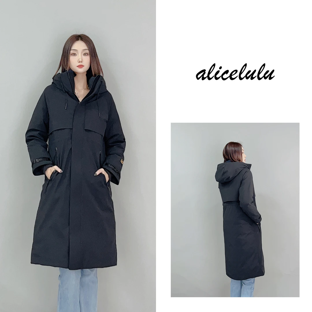 3 ALICE “黑骑士”羽绒服 奢暖鹅绒 防风连帽 S2141392Ur