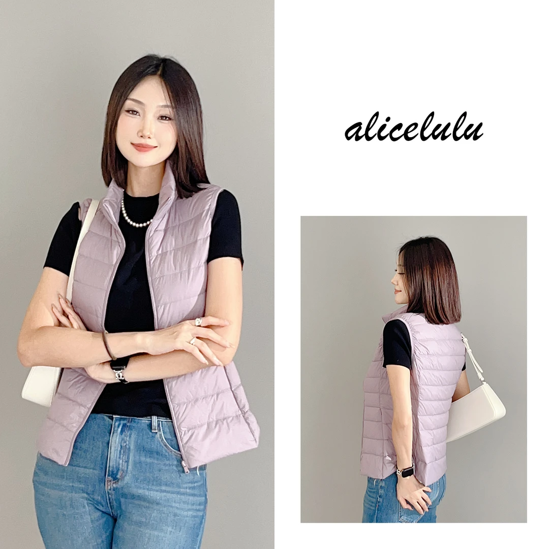 3 ALICE “暖意加倍”鸭绒马夹 时髦百搭 轻暖随心 S2139502Kr