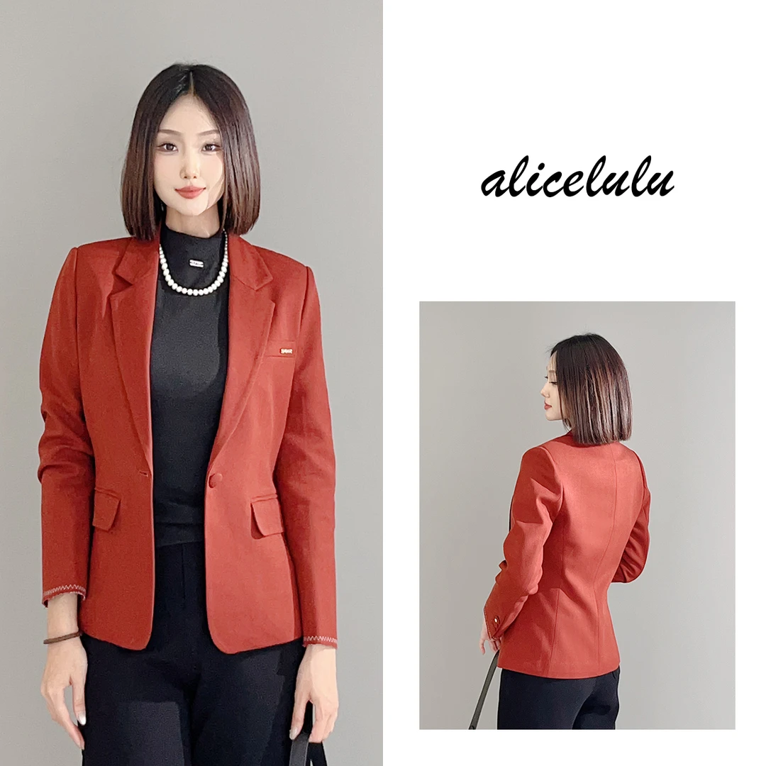 1ALICE “版型天裁”短外套 有版有型 软糯显瘦 S2139890B