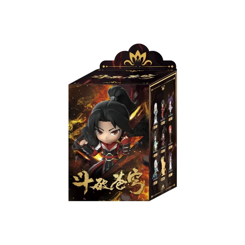 【直播间代拆】斗破苍穹正版周边斗技盲盒桌面摆件手办摆件