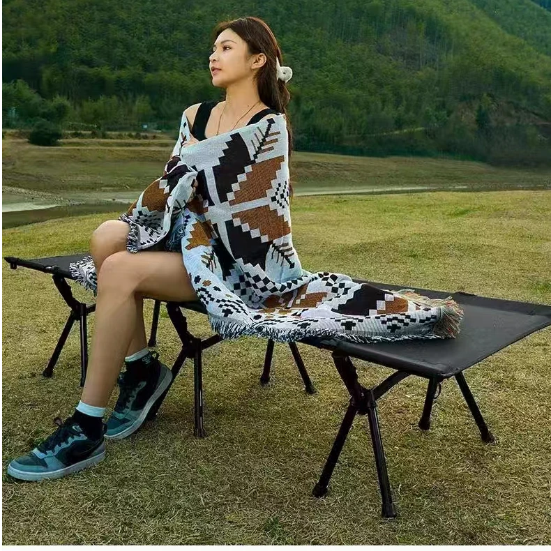 户外露营折叠床 太空床 易拆卸午休床折叠行军床