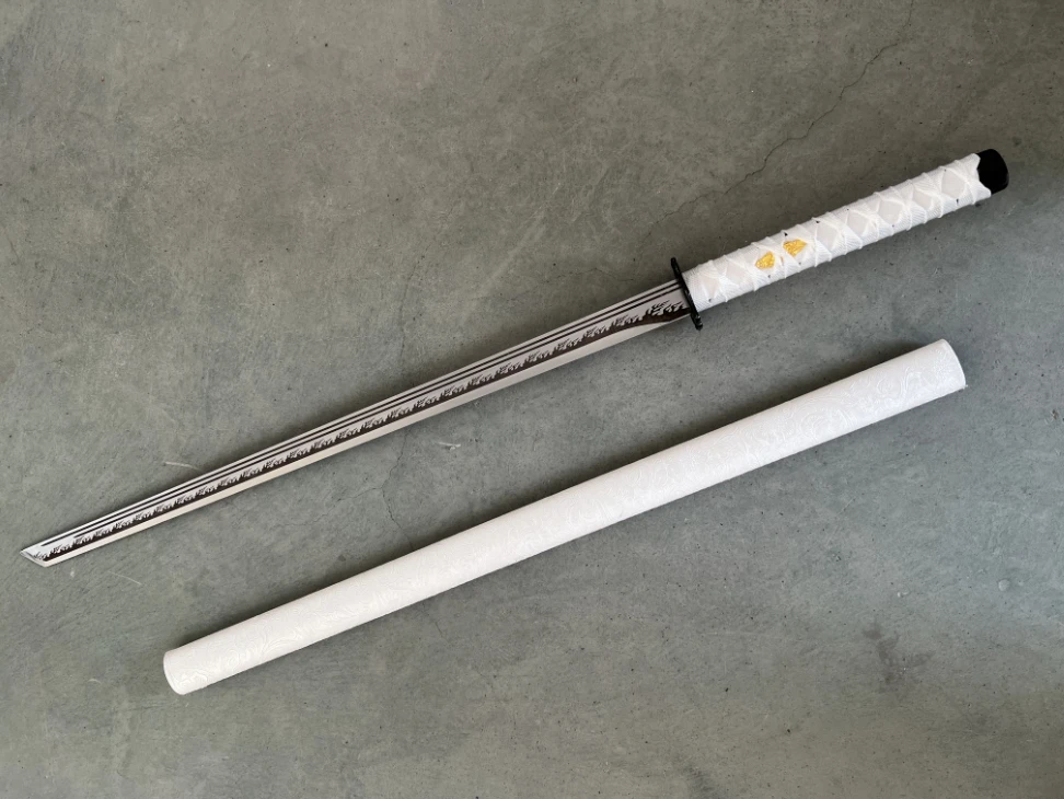 白唐横-唐横刀-龙泉圣武堂-一体锻造未开刃