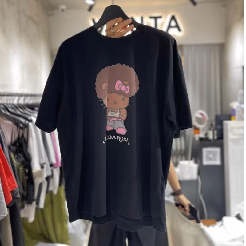东大门黑皮Kitty短袖T（不支持退换）