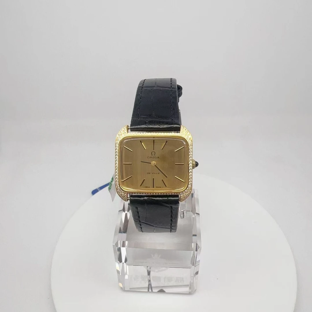 95新 Omega/欧米茄 手动机械后钻28*22mm/公价38999/wh8434