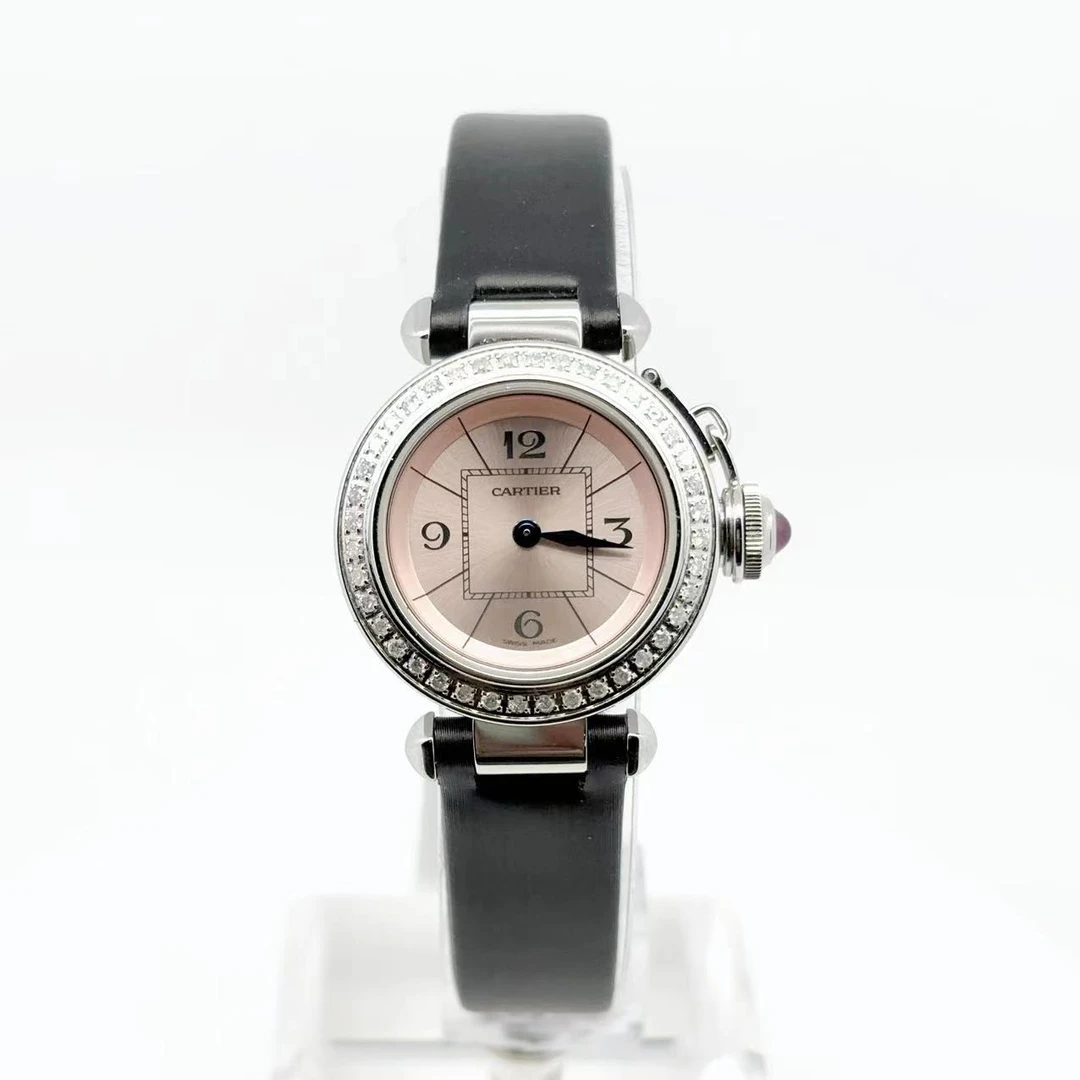 95新 Cartier/卡地亚 石英腕表 后钻27mm/公价82999/jm2299